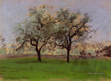 manzanos en pontoise Camille Pissarro Pinturas al óleo